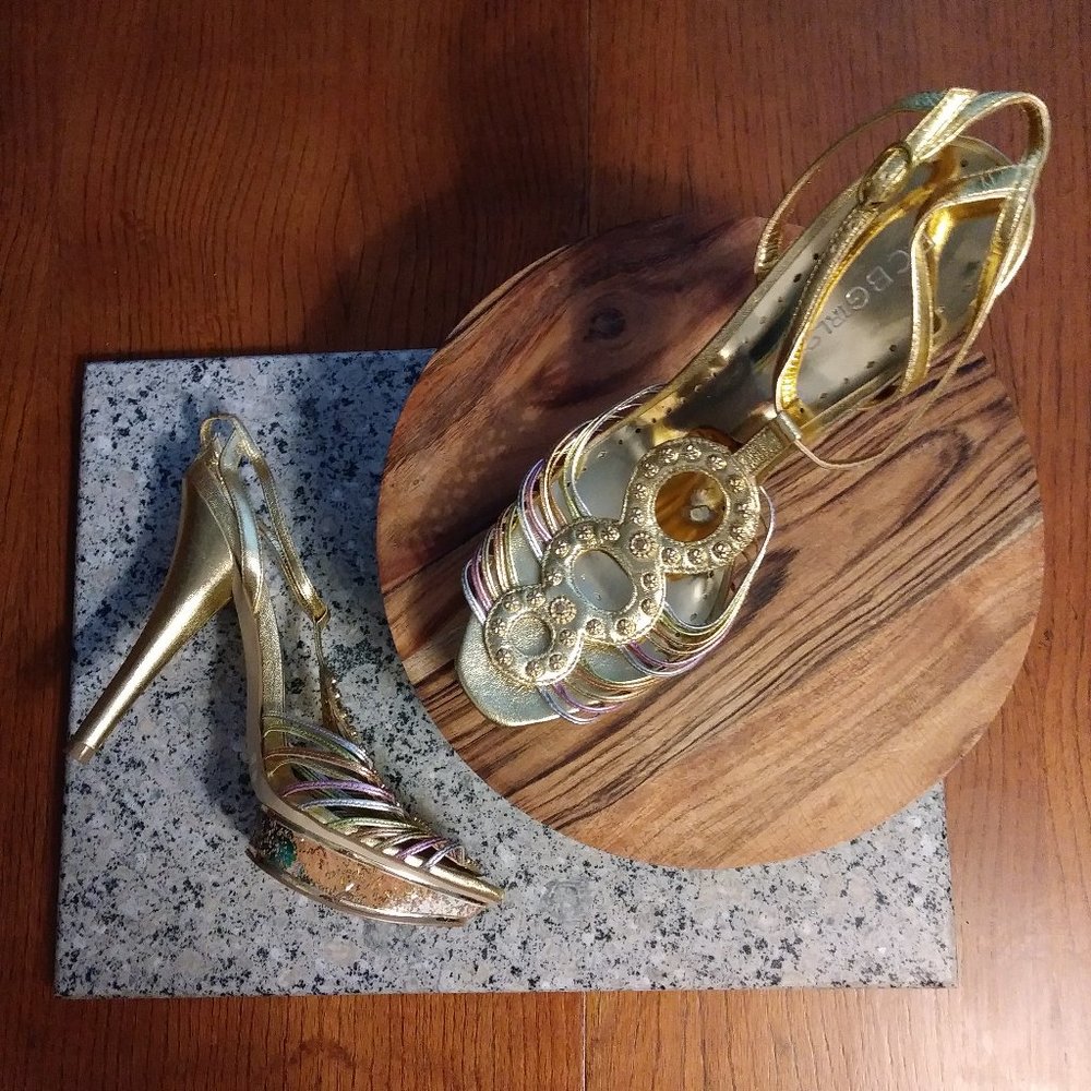 Heels 8.5 Y2K Party Punk Pinup Prom Event Cocktail Wedding Formal Resort Pageant
